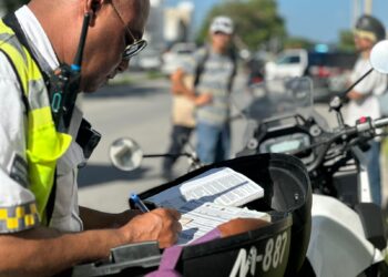 Refuerza Tránsito operativos para que motociclistas cumplan reglamentos
