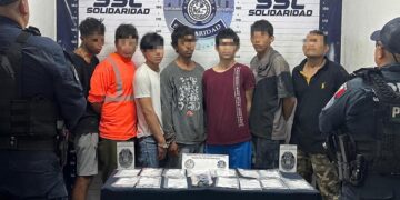 Aseguran a siete personas por presuntos delitos contra la salud en Playa del Carmen
