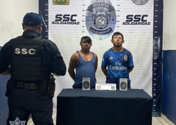 Detienen a dos hombres por agresiones a policías en Villas del Sol