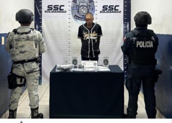 Detienen a un presunto distribuidor de drogas en Playa del Carmen
