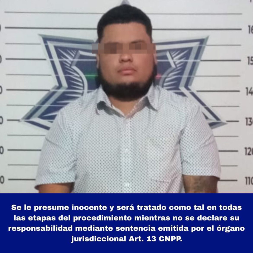 Resulta presunto asaltante un detenido por su forma de conducir