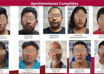 Obtiene la FGE 42 vinculaciones a proceso y 9 sentencias en una semana