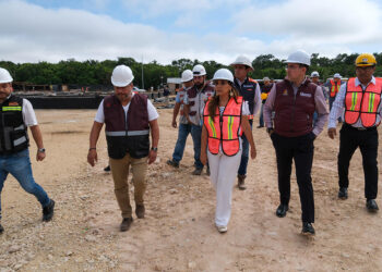Supervisa Mara Lezama obras del nuevo Hospital General de Chetumal