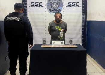 Detenido en Playa del Carmen por el delito de violencia familiar