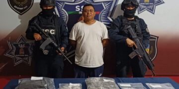 Es detenido en Cancún presunto implicado en delitos contra la salud