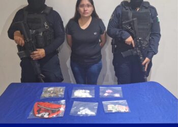 Detienen en Tulum a presunta implicada en delitos Contra la Salud