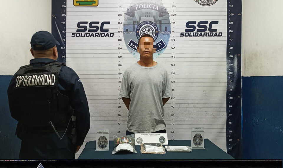 Detenido luego de asaltar un comercio