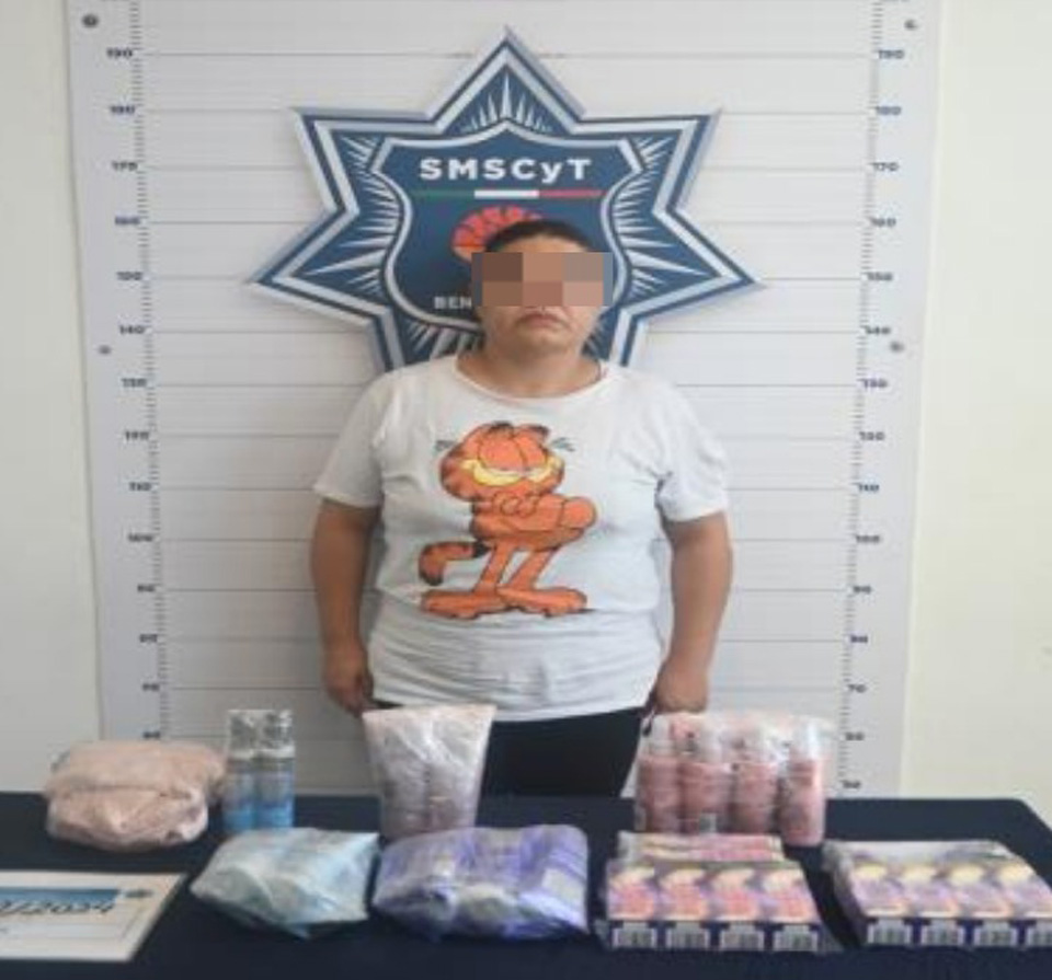 Son detenidos por separado ladrona y ladrón de comercios