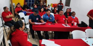 Bomberos de Cancún reciben capacitación en Sistema Comando de Incidentes