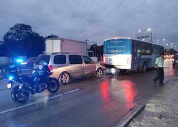 Reportan esta mañana al menos tres accidentes de tránsito en la Colosio