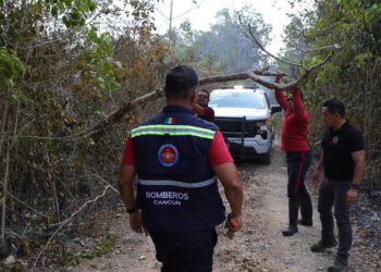 Bomberos de Cancún emiten recomendaciones para la Temporada de Incendios