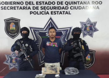 Aprehenden a narcomenudista armado con una pistola