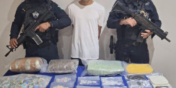 Detenido en Tulum con todo tipo de enervantes