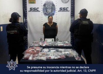 Mujer detenida por robo a comercio