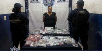Mujer detenida por robo a comercio