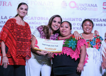 Mara Lezama reconoce valor a historias y herencia ancestral de artesanías mayas