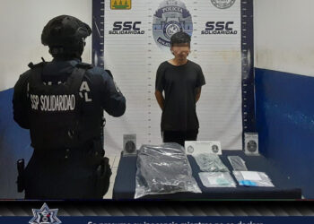 Detenido en Playa con 86 dosis de narcóticos