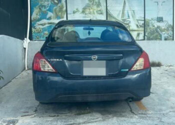 Recuperan en Cancún auto con reporte de robo