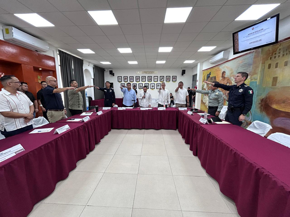 Instalan Consejo de Seguridad Ciudadana en Benito Juárez
