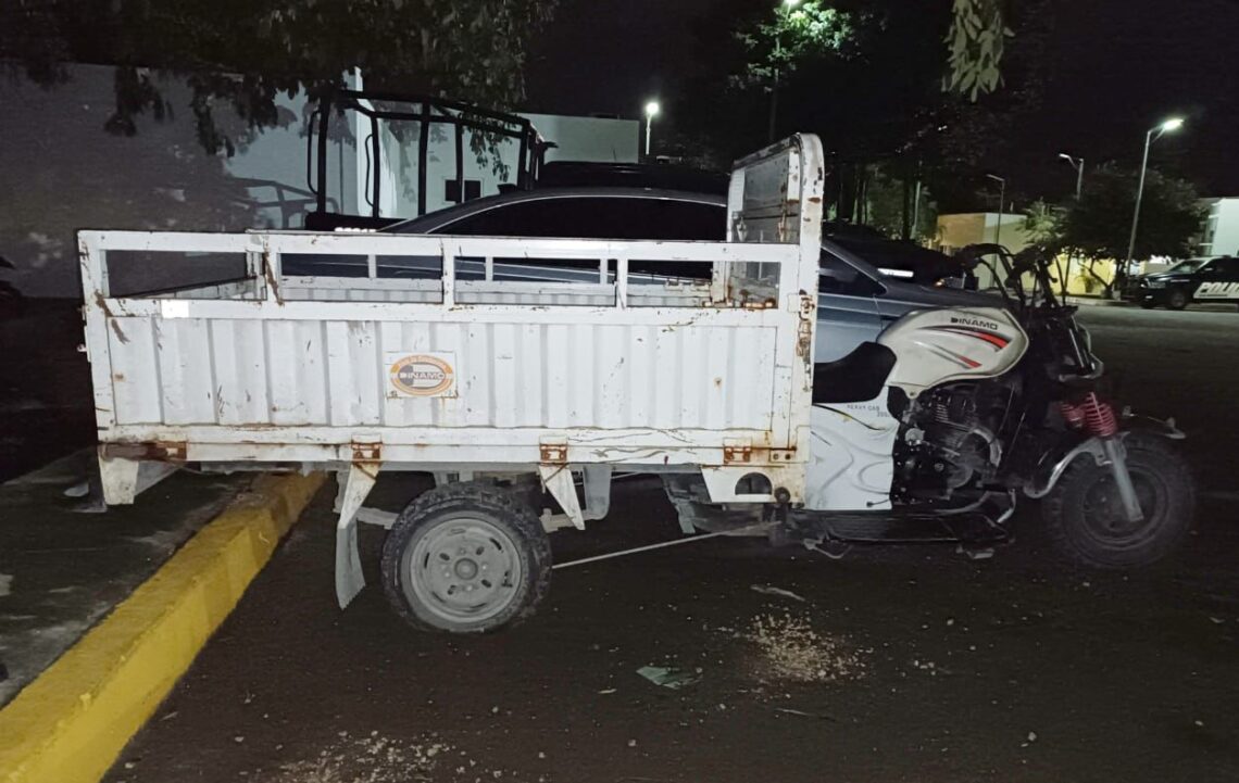 Aseguran motocicleta con reporte de robo en Playa del Carmen