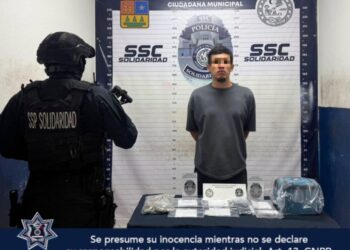 Aprehenden con 37 dosis de droga a narcomenudista en Playa