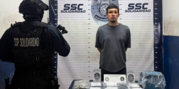 Aprehenden con 37 dosis de droga a narcomenudista en Playa