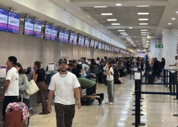 Programó 530 operaciones para hoy el Aeropuerto de Cancun