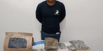 Capturan a peligroso delincuente con armas de fuego y droga en Tulum