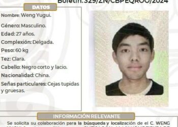 Buscan un joven empresario chino desaparecido en Cancún