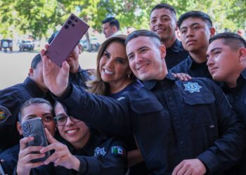 Ratifica Mara Lezama su compromiso con la seguridad