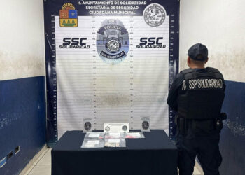 Sorprenden a un individuo con envoltorios con drogas