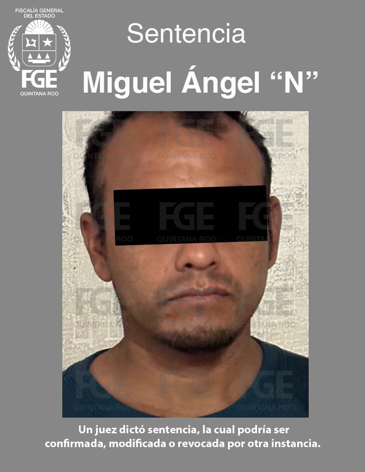 Sentencian a 40 años de prisión a un violador en Benito Juárez