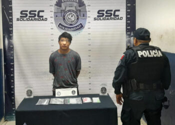 Detenido joven por presunto narcomenudeo en la colonia In House