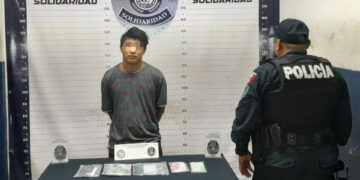 Detenido joven por presunto narcomenudeo en la colonia In House