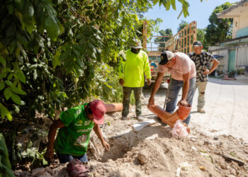 Garantizan drenaje sanitario de calidad a la colonia Ejido de Tulum