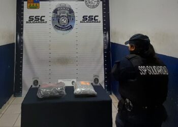 Hallan hielera con droga en Playa del Carmen
