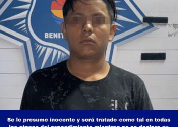 Detenido por alterar el orden podría resultar extorsionador