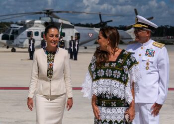 Reafirma Mara Lezama respaldo a Claudia Sheinbaum con la Fuerza Aérea Mexicana