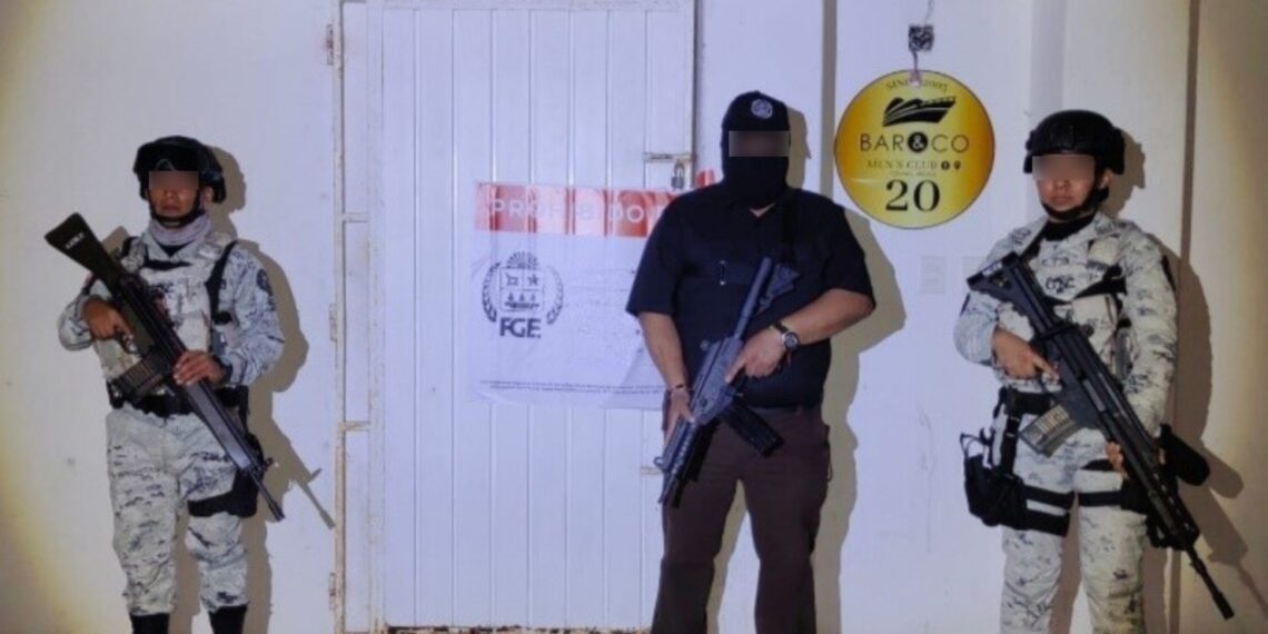 Rescatan a 13 mujeres en operativo de la FGE y Guardia Nacional en Cozumel