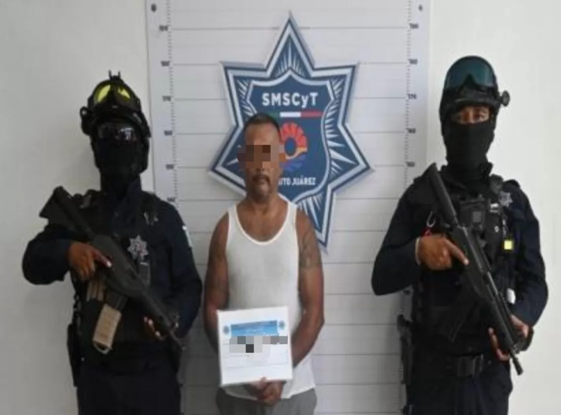 Detenido con arma prohibida