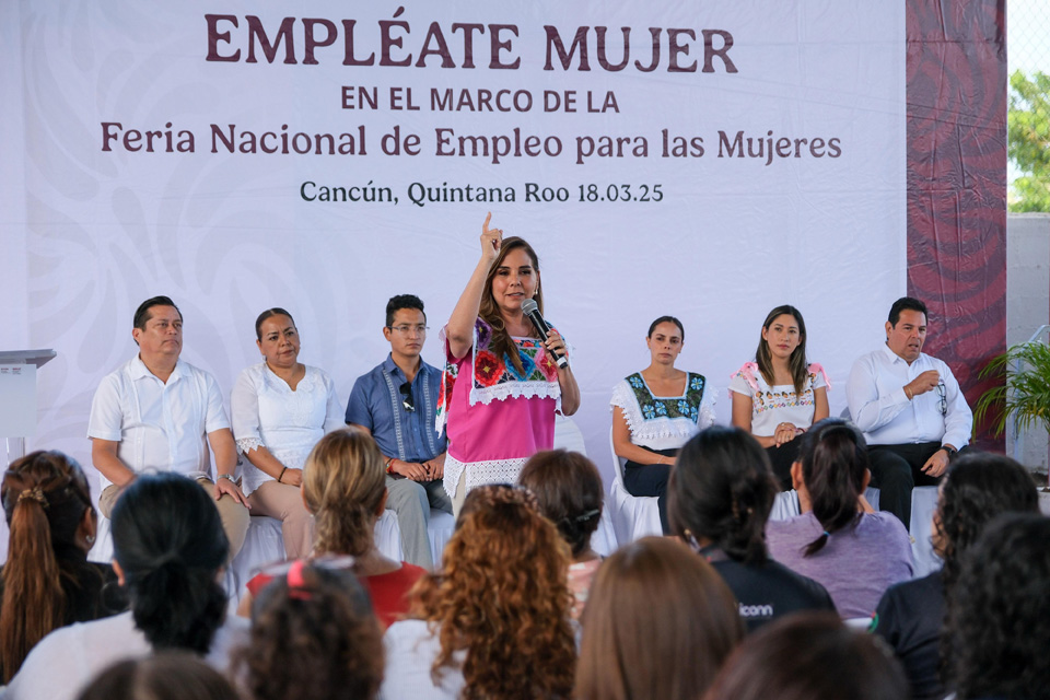 Invita Gobernadora a mujeres a extender sus alas con empleos mejor pagados