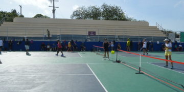 Transforman áreas públicas de Playa del Carmen con el color "Arena Playa"