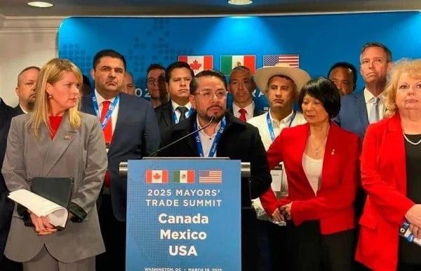 Alcaldes de América del Norte advierten sobre el impacto de los aranceles de Trump