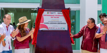 Cumple Mara Lezama con Tulum un compromiso: inaugura la UT