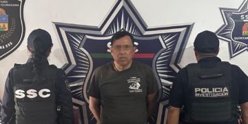 Capturan a motociclista que intentó evadir a la policía en Cancún