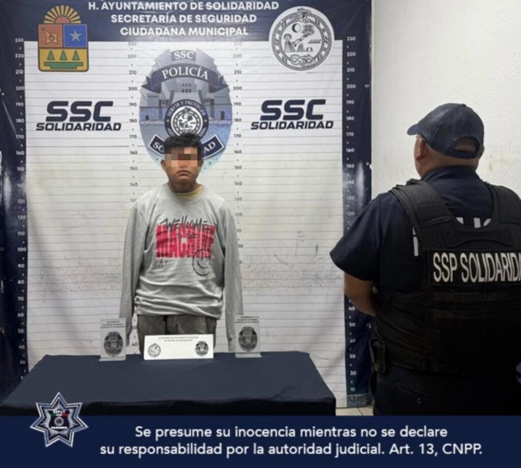 Capturan a presunto agresor tras reporte de disparos en In House