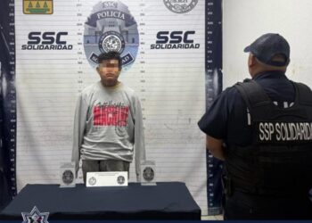 Capturan a presunto agresor tras reporte de disparos en In House