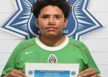 Ebrio escandaloso y desobediente, detenido