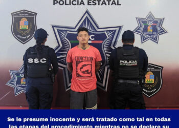 Detenido en Cancún con una moto robada