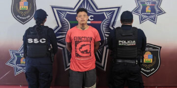 Detenido en Cancún con una moto robada